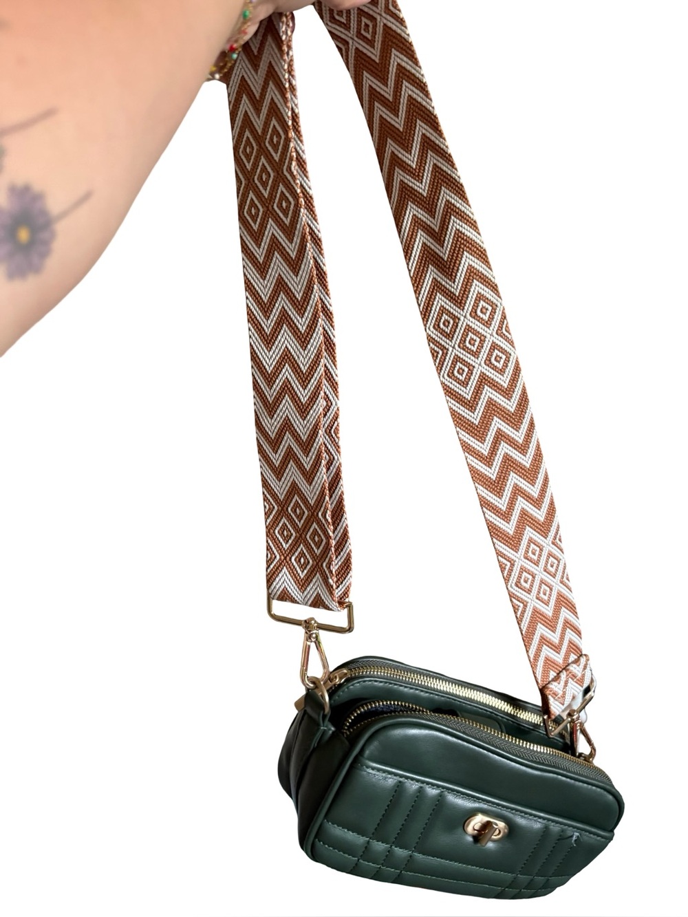 Green crossbody